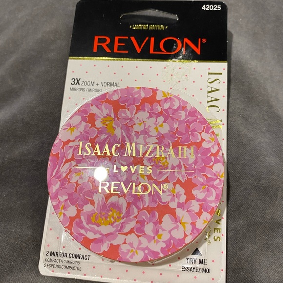 Isaac Mizrahi Compact Mirror 3x Zoom Travel Makeup Collab Revlon Sephora Vanity - Picture 9 of 11